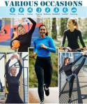 NebuKinex 5 Pack Women's Long Sleeve Workout Tops