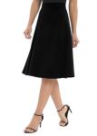 Urban CoCo Women's High Waist Flare Midi Skirt