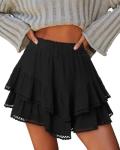 Cute Ruffle Skorts for Women – Flowy Mini Shorts