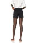 Amazon Essentials Women's Slim-Fit Khaki Shorts, Black