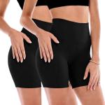 High Waisted Biker Shorts for Women – 2 Pack