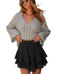 Cute Ruffle Skorts for Women – Flowy Mini Shorts