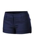 Olivia Women's Comfort Cuffed City Shorts with Pockets