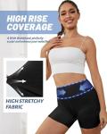 High Waisted Biker Shorts for Women – 2 Pack