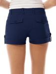 Olivia Women's Comfort Cuffed City Shorts with Pockets