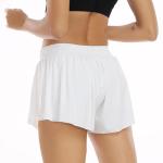 Butterfly Print 2-in-1 Women's Flow Shorts