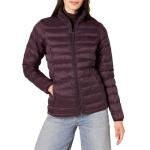 Lightweight Packable Water-Resistant Puffer Jacket - Burgundy