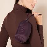 Lightweight Packable Water-Resistant Puffer Jacket - Burgundy