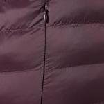 Lightweight Packable Water-Resistant Puffer Jacket - Burgundy