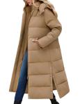 Women’s Thick Quilted Puffer Coat with Hood