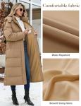 Women’s Thick Quilted Puffer Coat with Hood