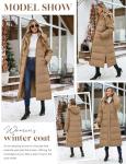 Women’s Thick Quilted Puffer Coat with Hood