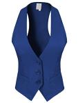 Olivia Women's Slim Fit Racerback Tuxedo Vest
