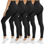 High Waisted Black Capri Leggings with Pockets