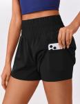 High Waisted Women's Running Shorts with Pockets