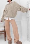 PRETTYGARDEN Women's Oversized Cable Knit Sweater