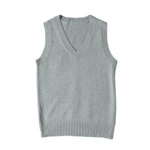 ZUEVI Women's Classic V Neck Sweater Vest