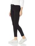 Amazon Essentials Women's Black Mid-Rise Skinny Jeans
