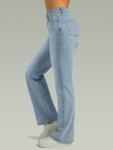High Waisted Loose Fit Straight Leg Jeans