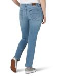 Lee Women's Mid Rise Straight Leg Jeans