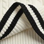 Hyipels Women's Preppy Style Knitted Sweater Vest