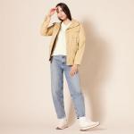 Soft Cable Knit Long-Sleeve Sweater in Cream