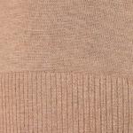 Lightweight Open-Front Cardigan in Camel Heather