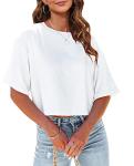 Women’s Casual Cropped Half Sleeve T-Shirt