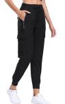 Oalka Women's Lightweight Quick-Dry Cargo Pants