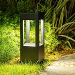 SLAWA Modern LED Outdoor Post Light Fixture