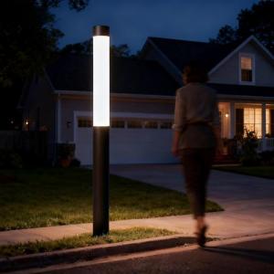 SkyGlow 71" Waterproof LED Garden Lamp Post