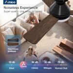 Amico 42-Inch Low Profile Ceiling Fan with Light