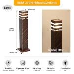 SLAWA 23.6" Bronze Outdoor Pathway Lights