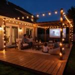 100ft G40 LED Outdoor String Lights with Bulbs