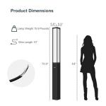 SkyGlow 71" Waterproof LED Outdoor Lamp Post