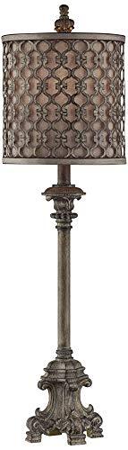 Regency Hill French Buffet Table Lamp in Beige