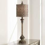 Regency Hill French Buffet Table Lamp in Beige
