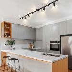 26FT Black H Type Track Lighting Kit