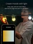 Smart LED String Lights with App Control, 40 Bulbs