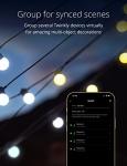 Smart LED String Lights with App Control, 40 Bulbs