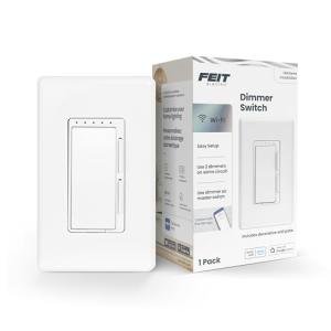 Feit Electric Smart Dimmer Switch for Alexa & Google