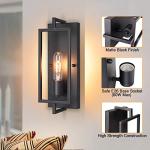 Maylaywood Vintage Industrial Wall Sconces - Set of 2