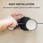 Dual-Head LED Floodlight Set for Outdoors