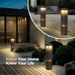Black 3000K LED Outdoor Pathway Lights