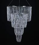 Elegant 4-Tier Faux Crystal Wedding Chandelier