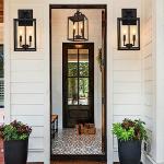 Modern Black Metal 2-Light Pendant Chandelier