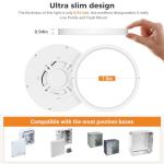 Ultra Thin Flush Mount LED Ceiling Light Fixture