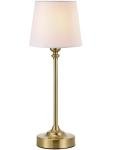 Gold Rechargeable Cordless Table Lamp with Dimming
