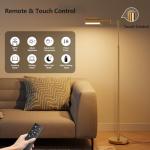 Dimmable LED Floor Lamp with Remote Control