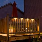 12 Pack Solar Deck Lights for Outdoor Use